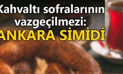 Kahvaltıların vazgeçilmezi: Ankara simidi